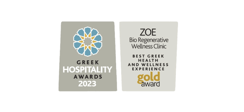 Zoe health and wellness award image